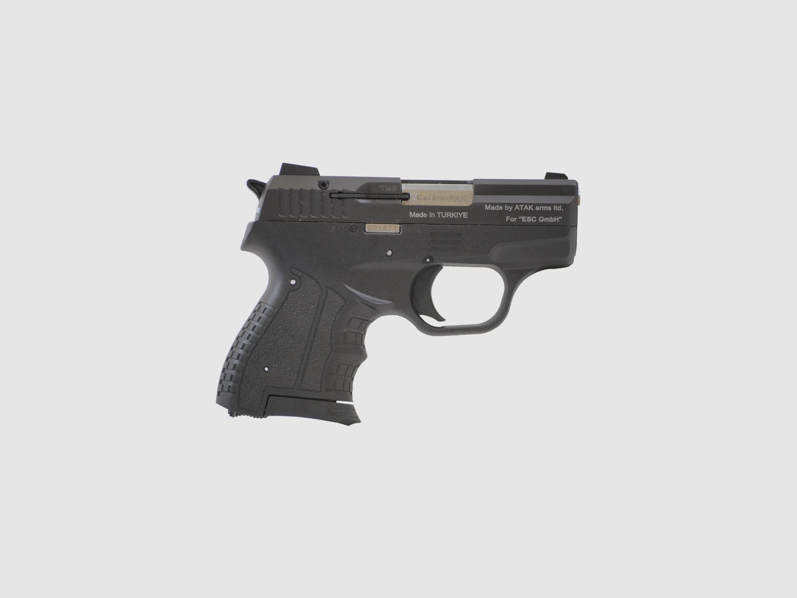 ZORAKI 906 Schreckschuss Pistole 9mm P.A.K. Schwarz