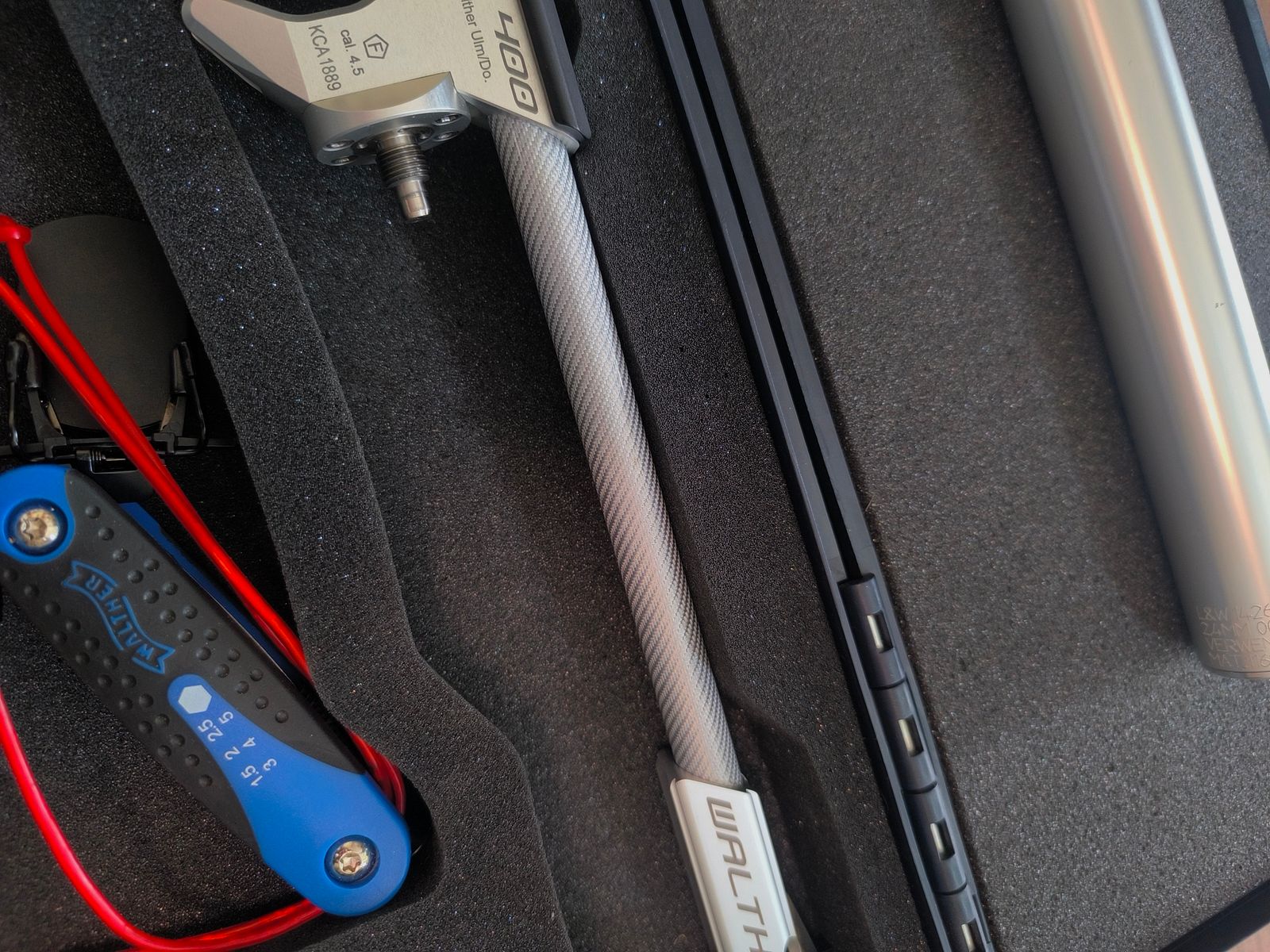 <p>Carabine à air comprimé Walther LP 400 Carbon</p>