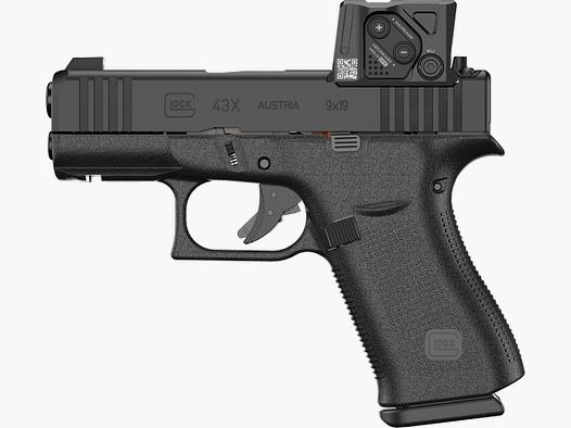 Glock 43X A-Cut Combo mit Aimpoint COA – 9x19mm
