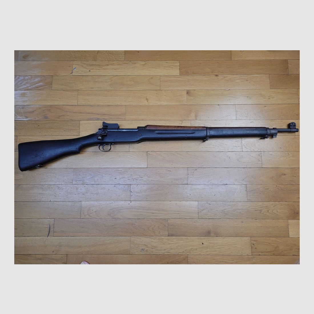 Piękny karabin model US17 na 14-18 – Produkcja Remington z 1918 – Oryginalny kaliber 30-06 Springfield – Bez modyfikacji po 1914 – Doskonała lufa – Top broń w TBE!, zdjęcie 2 z 30