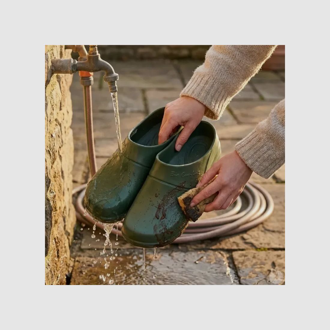 Lemigo Bio Comfort Clogs green made of EVA, image 1 of 13