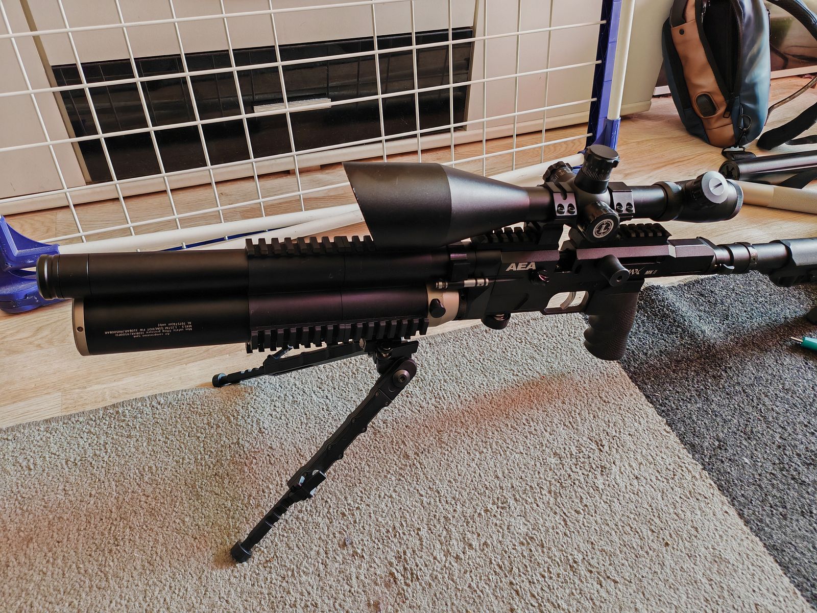 AEA HP MAX MK2 plus Zubehör und Munition