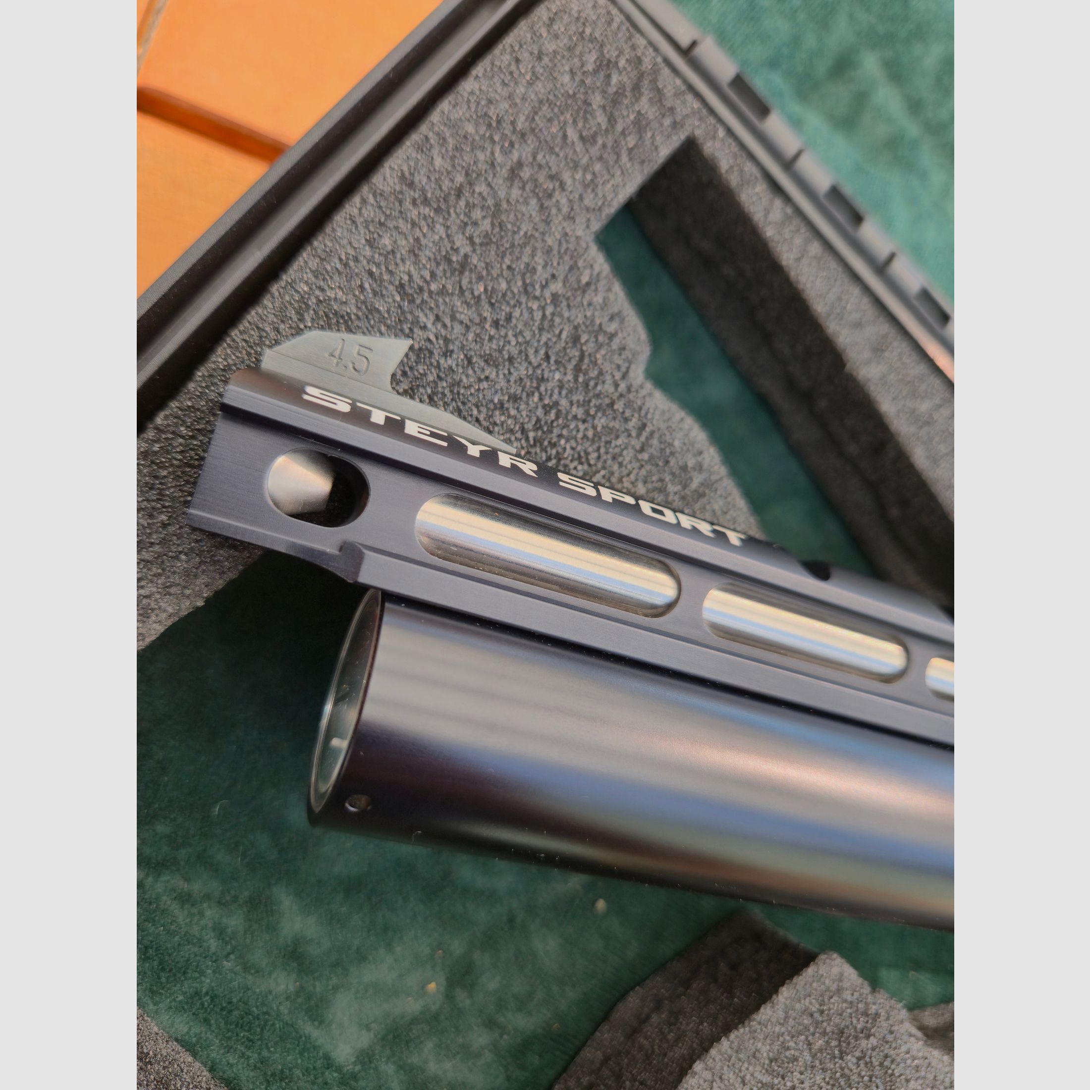 Match air pistol STEYR EVO 10 E like new, TÜV 2036, image 4 of 8