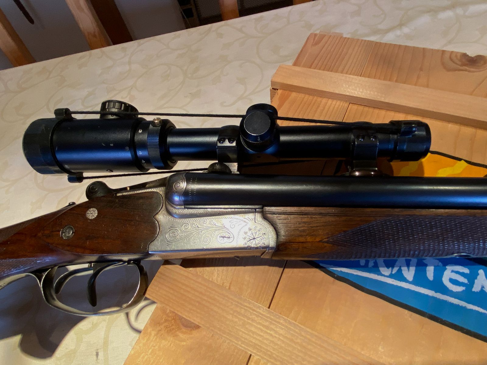 For sale: Drilling Gebrüder Merkel Suhl Model 32, Serial No. 976844, manufactured in 1976