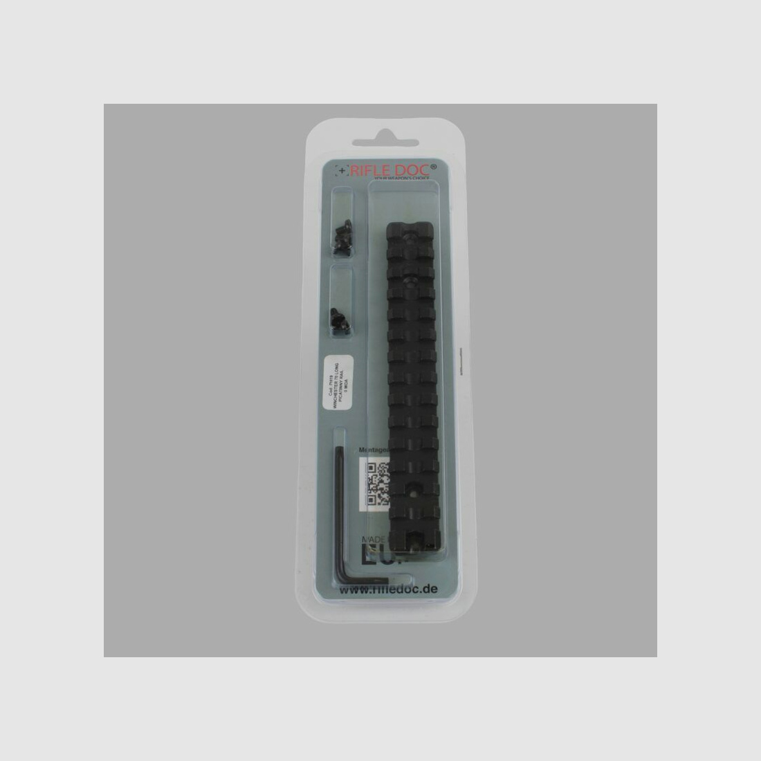 Rifle Doc Picatinny Weaver STAHL Schiene für WINCHESTER 70 LA (Long Action)