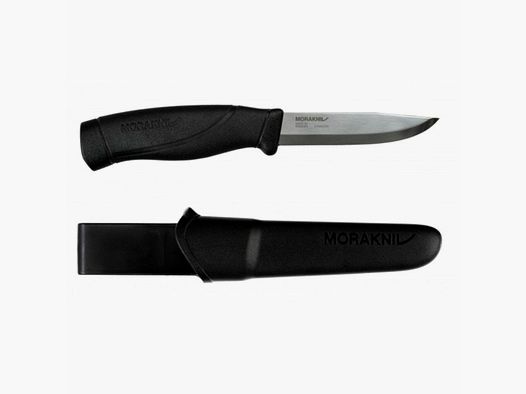 Cuchillo Morakniv Companion HeavyDuty – Acero inoxidable Negro Caja