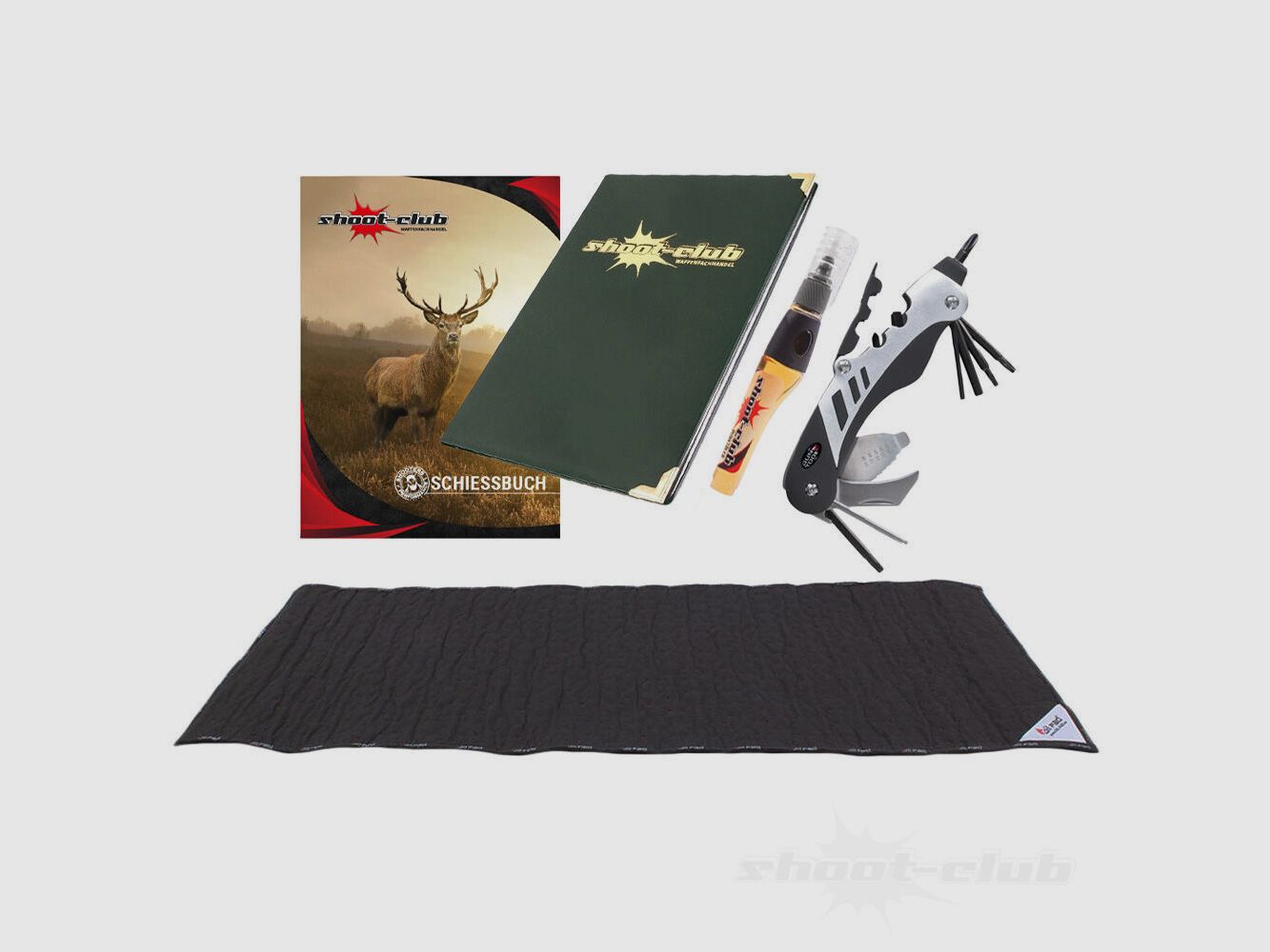 Real Avid Sportschützen Set Gun Tool WBK Mappe, Schießbuch, Oil Pad