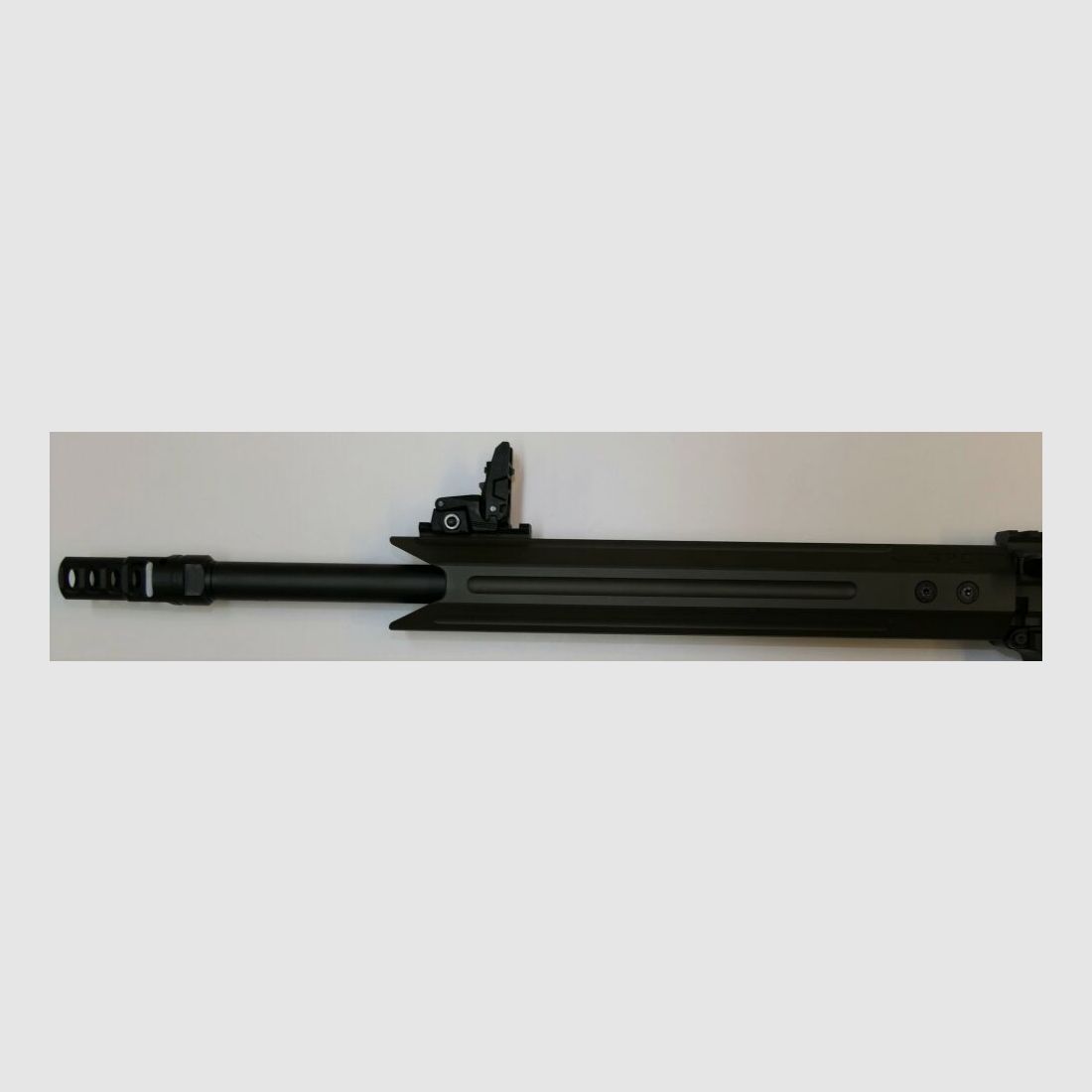 GWMH Selbstladebüchse GWMH SPC-SPORTER A4 17" (SWISS PISTOL CARBINE) OD-GREEN Kal.9x19 AR15 Glock Magazin