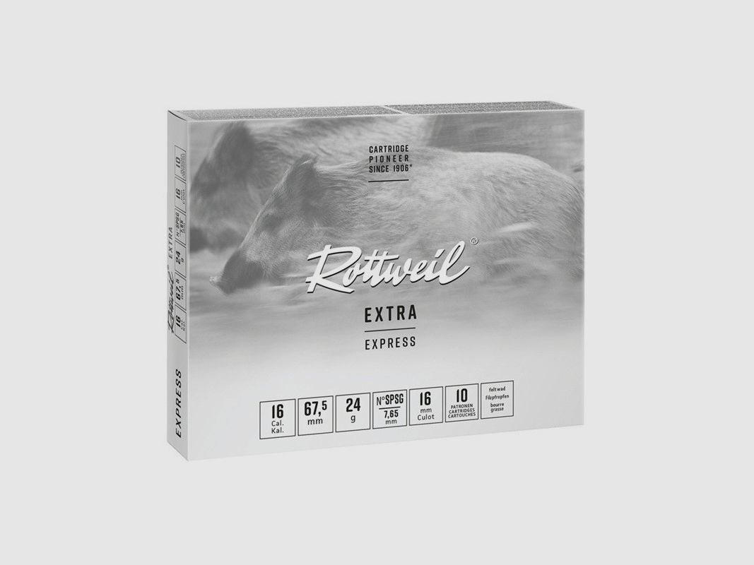 Rottweil Chevrotine 9 grains - 16/67 - 24g - BG