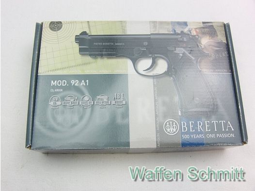 Co2 Pistole Beretta Mod. 92A1, Kaliber 4,5mm Steel BB, Neuwertig/OVP!!!