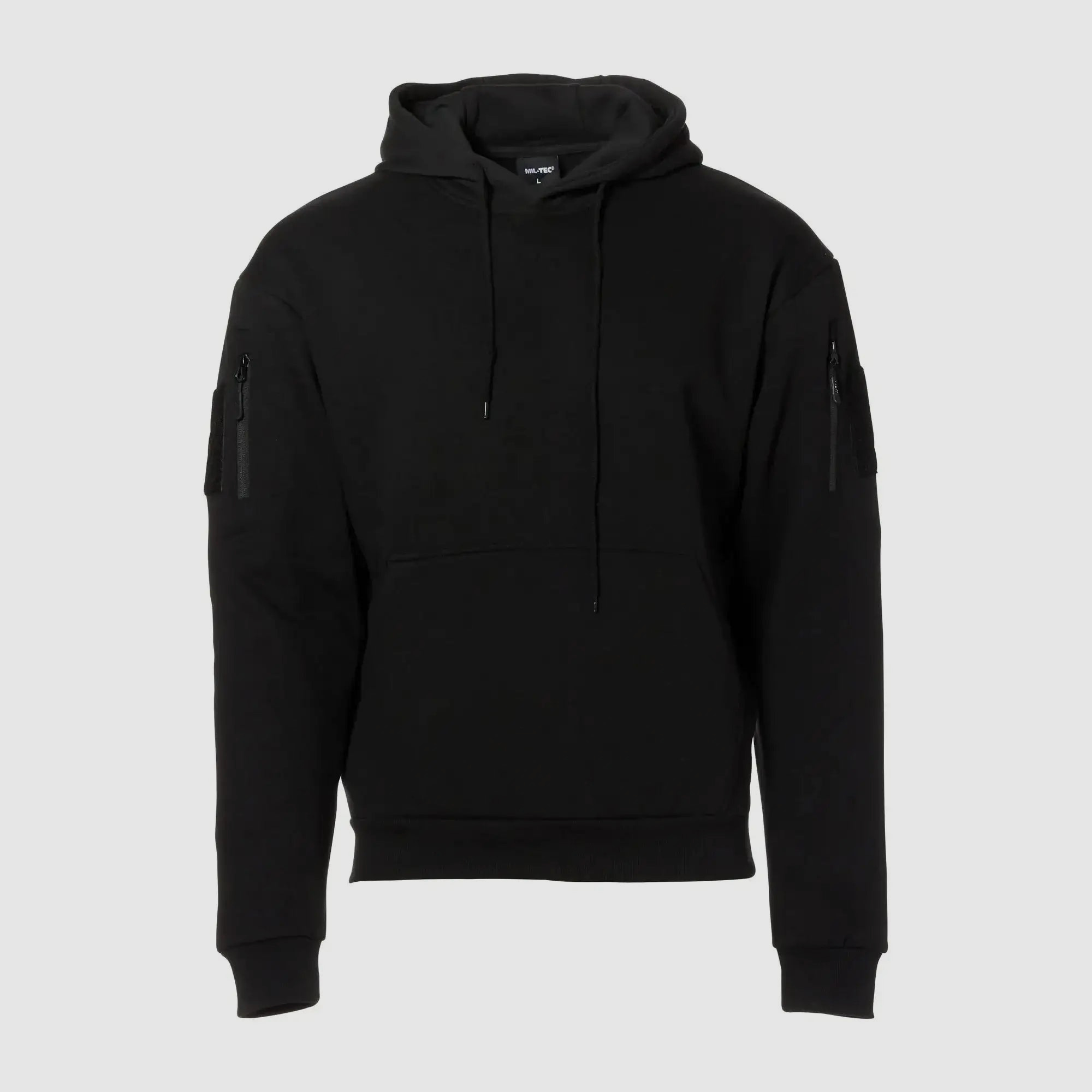 Mil-Tec Tactical Hoodie - Czarny / S Mężczyźni