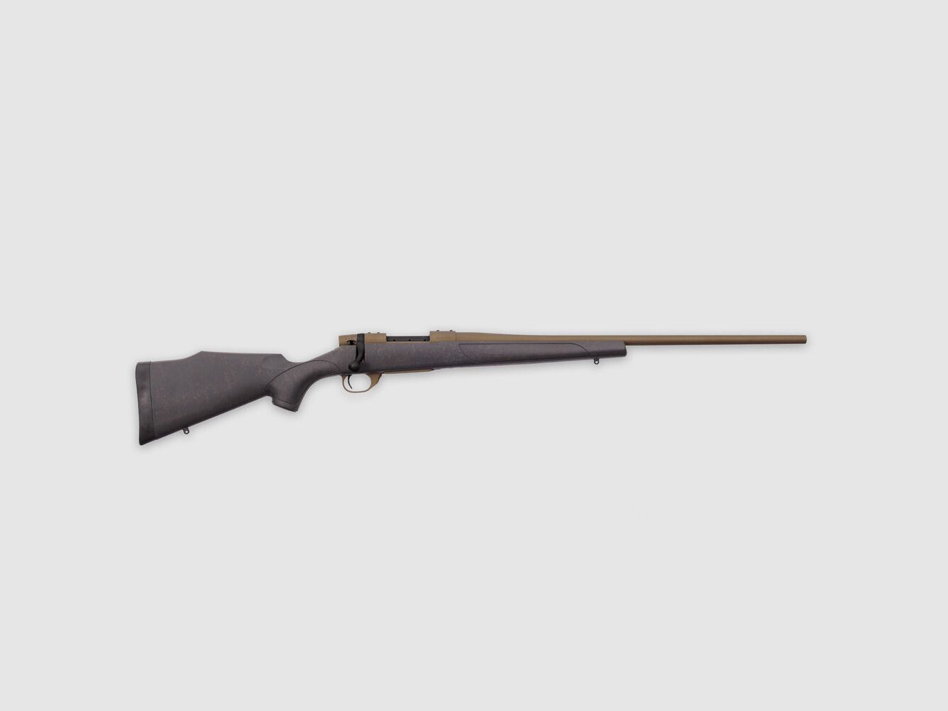 Weatherby VANGUARD WEATHERGUARD .30-06 SPRING 22"/56CM BRONZE CERAKOTE M14X1