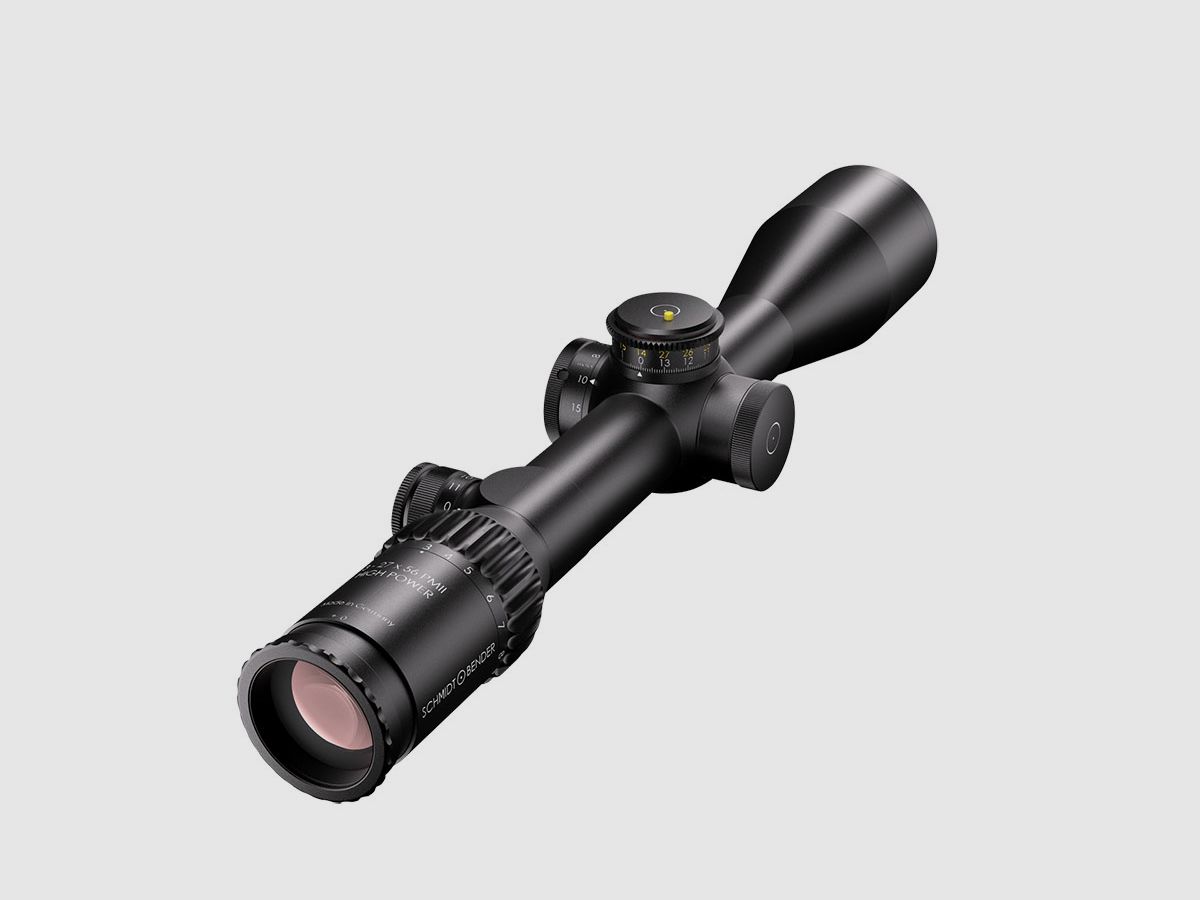 SCHMIDT U. BENDER 3-27×56 PM II High Power LP TREMOR3 1cm ccw DT27 MTC LT / ST ZC CT, imagen 2 de 5