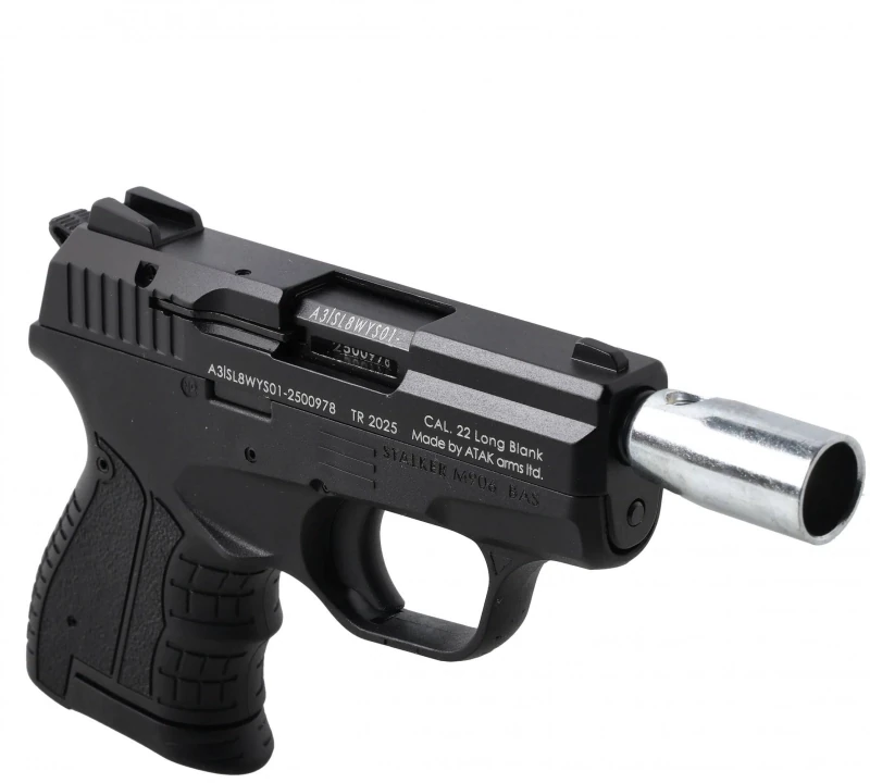 Pistolet à blanc STALKER M906 noir cal. .22 Long (M906MBP), image 6 sur 17