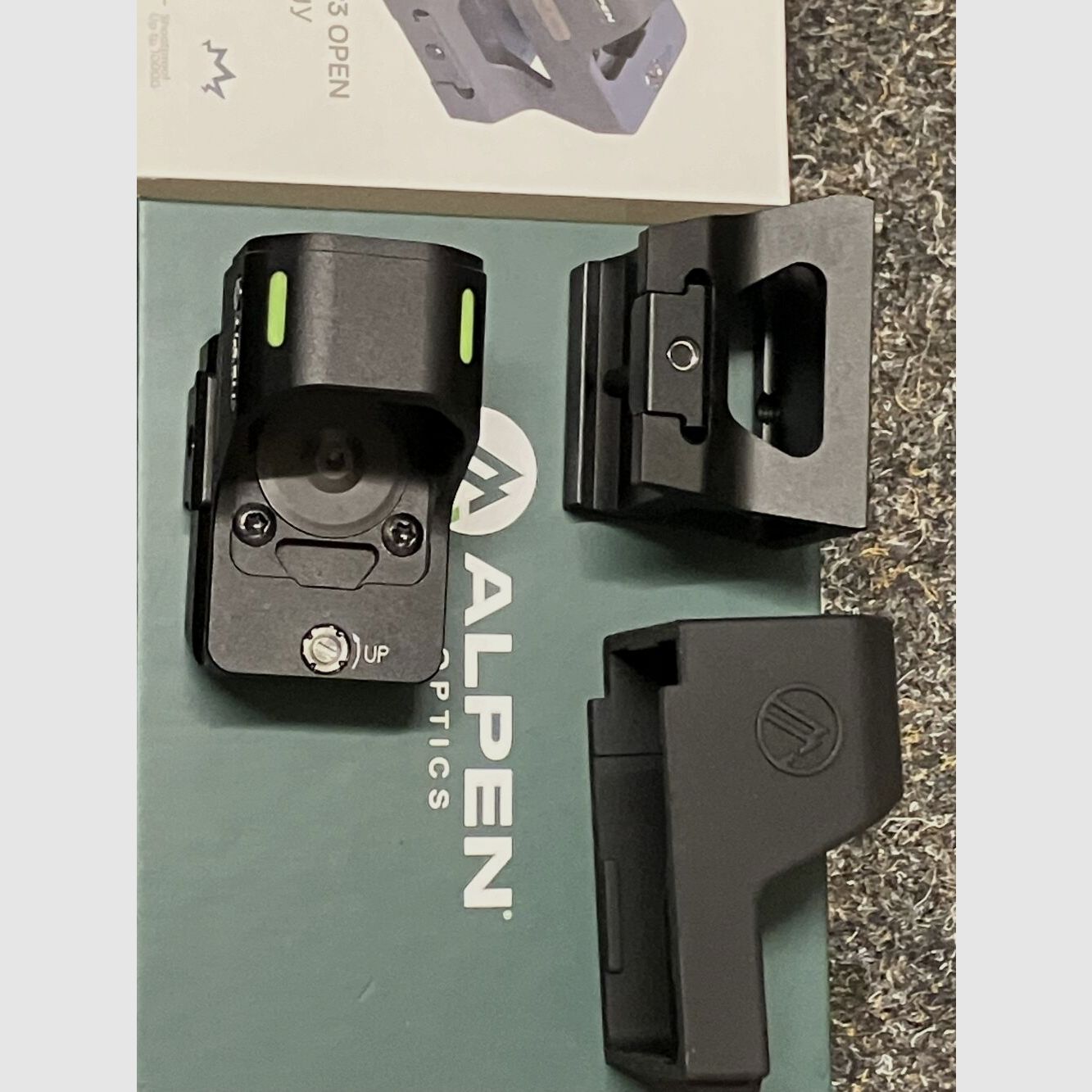 Leuchtpunt Alpen Optics Argus LT 1x26x23 open