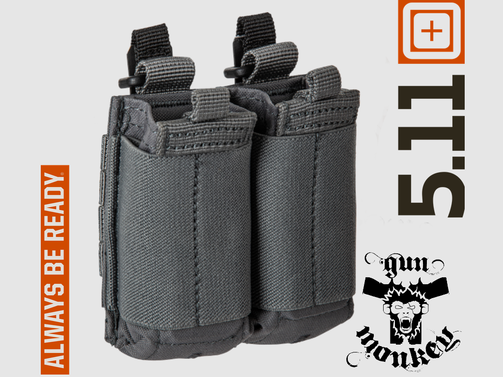 5.11 Flex Double Pistol 2.0 Portacargadores de pistola, color 092 Storm (56669), imagen 3 de 4