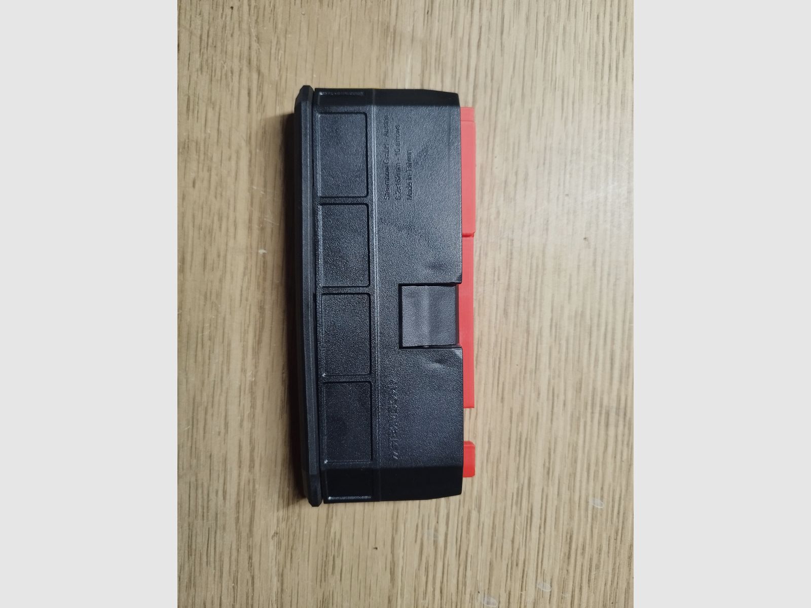 Steambow M10 magazine with empty tension safety