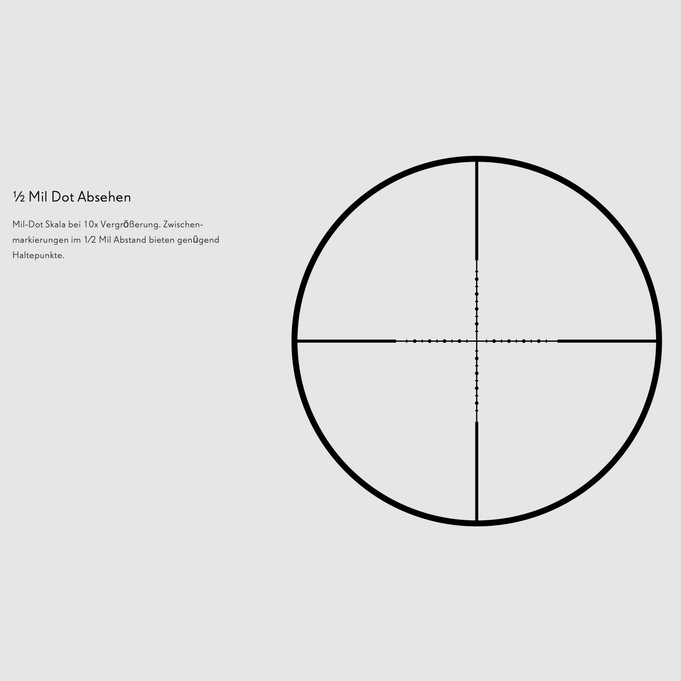 HAWKE 14161 Zielfernrohr VANTAGE SF 4-16x44 Half MIL DOT