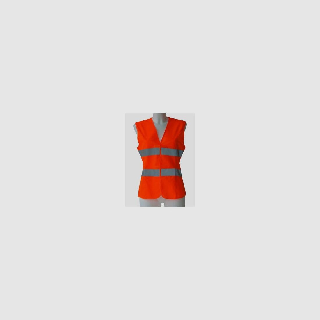 Warnweste für Damen Orange EN ISO20471:2013 reflektierend