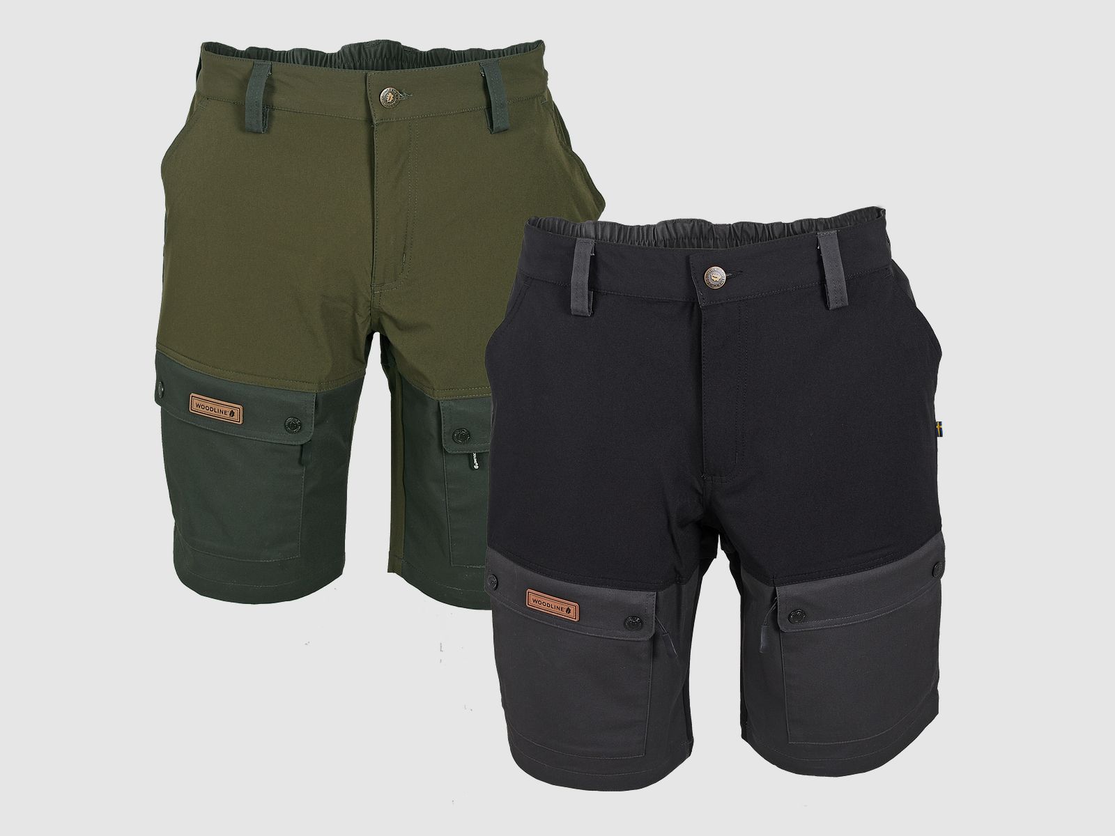 Woodline Shorts Boksund 2er-Pack