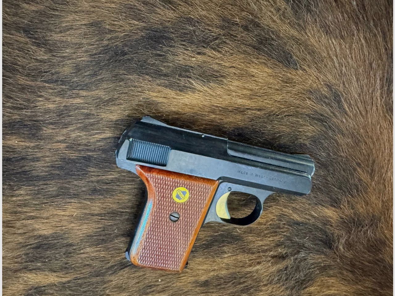 Pistol Reck P8, caliber 6.35 mm Browning (.25 ACP), pocket pistol / vest pocket pistol