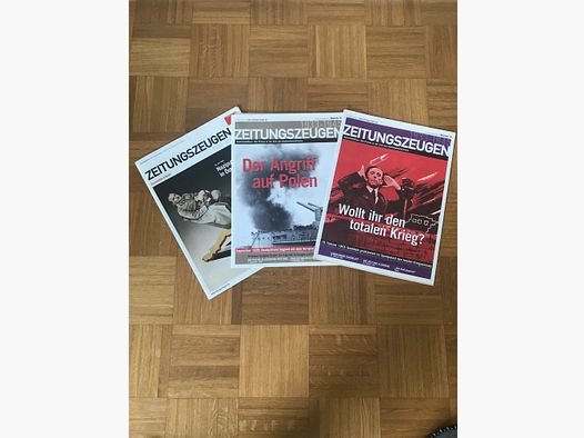 Sammeledition Zeitungszeugen 102 Stück 
