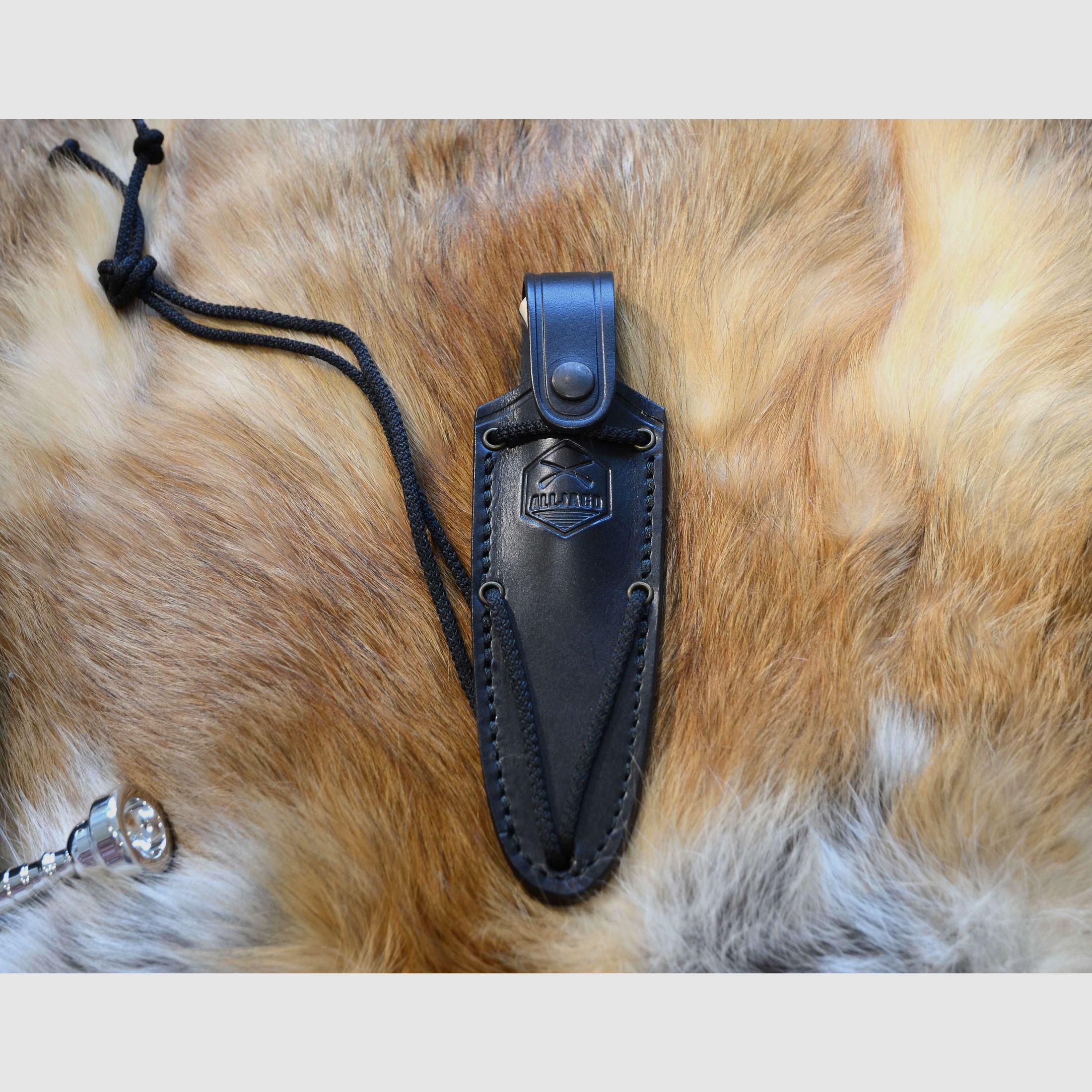 Alljagd jachtmes met esdoornhandvat, afbeelding 4 van 4