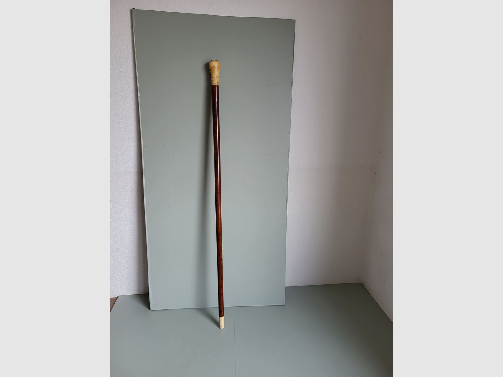 Spazierstock - Schwert  - 800 Silber - Biedermeier - 1850er Jahre 