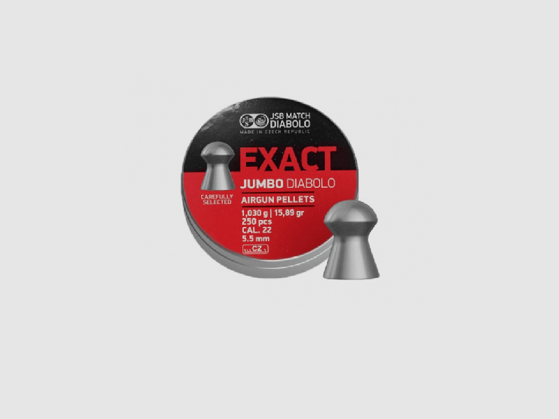Śrut diabolo JSB Exact Jumbo 5,50 mm 250 szt.
