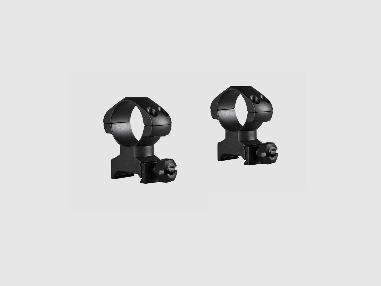 Montageringe für Hawke Precision Zielfernrohr 25,4 mm - Hoch - Weaver