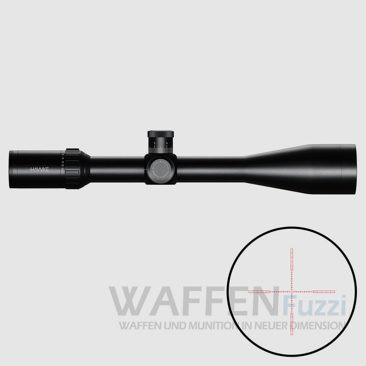 VANTAGE 30 WA SF 6-24×50 ½ MIL DOT IR Schnellfokus - Weitwinkel + Parallaxe