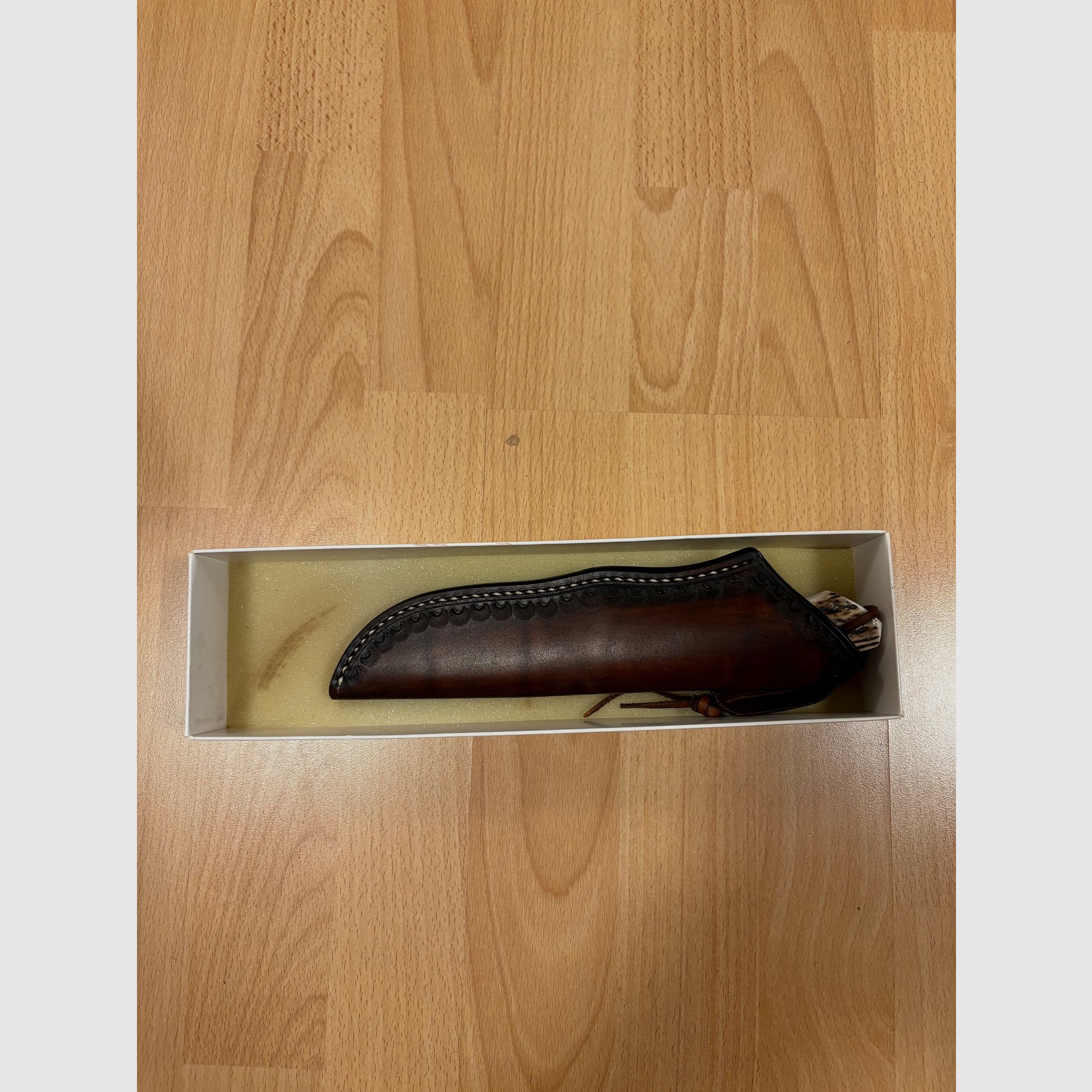 DNC Jagdmesser mit Hirschhorn