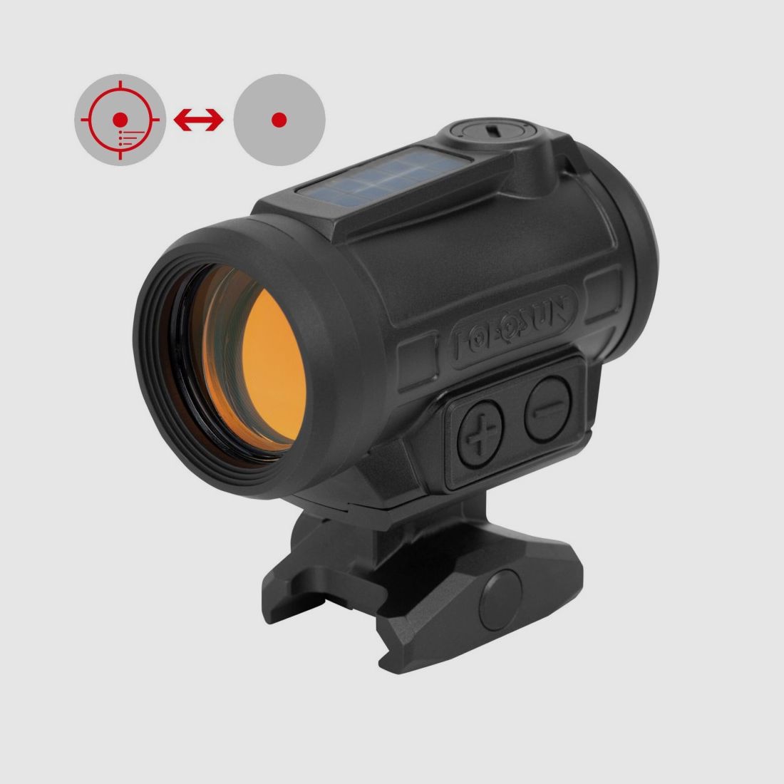 Holosun Viseur Reflex ARO-EVO-SPR-RD avec réticule rouge interchangeable : 2MOA Point & 65MOA Point Circulaire ou SPR-2MOA Point & SPR-65MOA Point Circulaire, image 1 sur 9