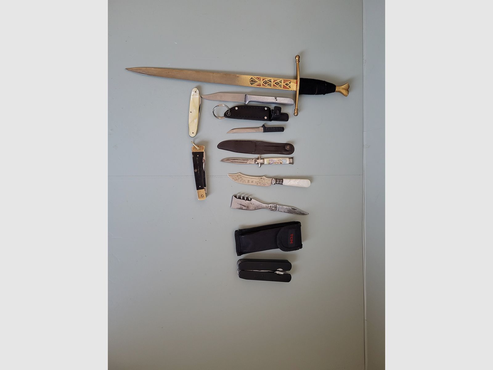 Knife lot - dagger - Toledo - folding knife