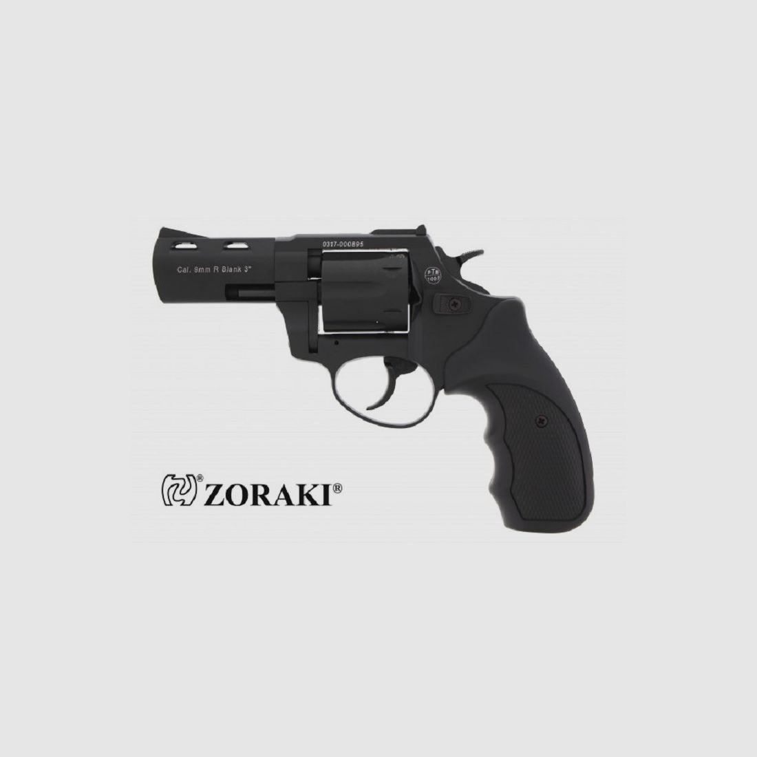 ESC Zoraki R2 3'' black 9mm blank (Premium) gas & signal weapons