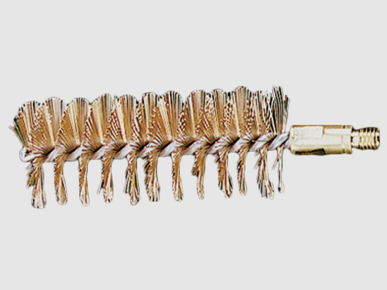 Bronzebürste 9,3mm - M5 Außengewinde