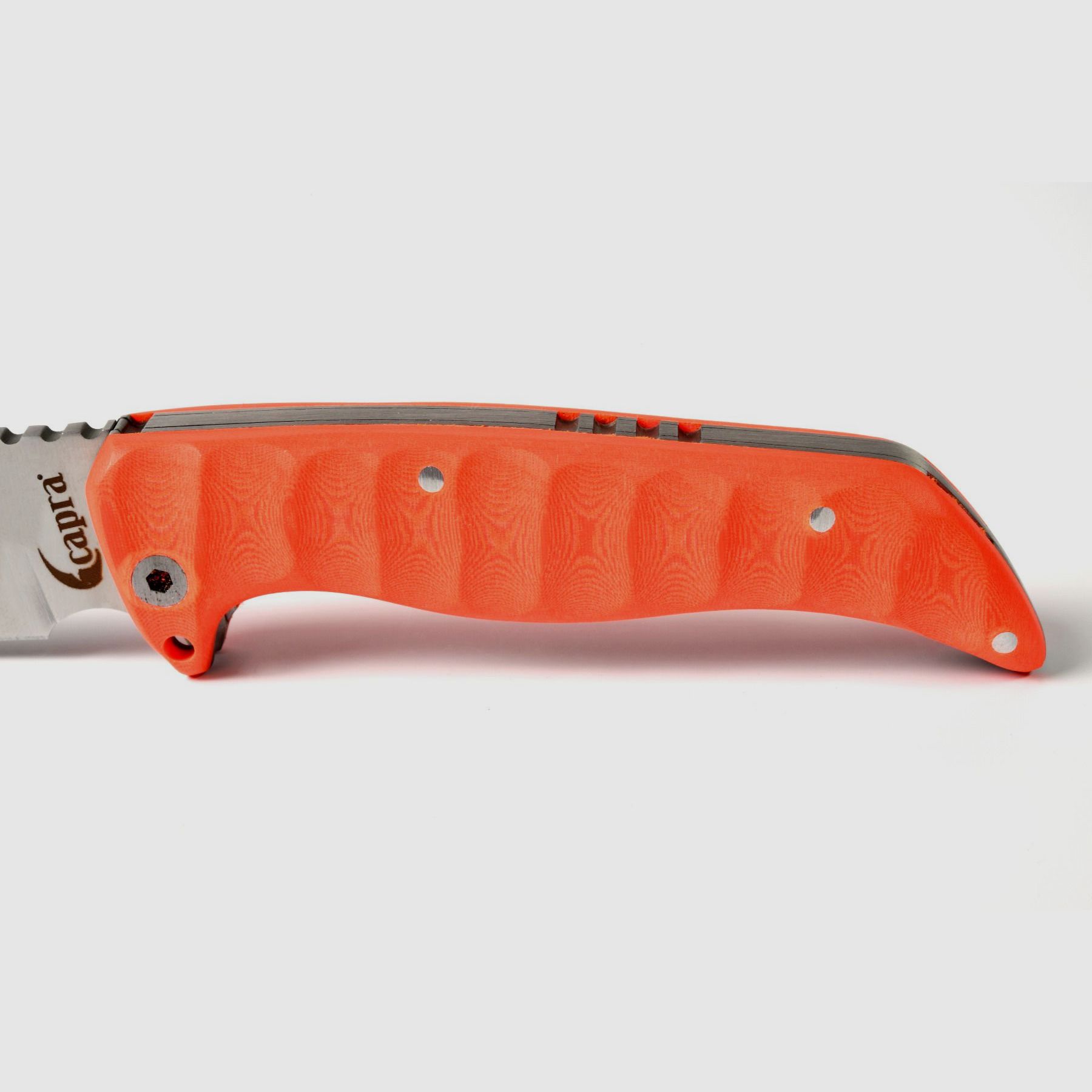 capra Jagd-Klappmesser "UETLIBERG" Micarta orange, Bild 16 von 20
