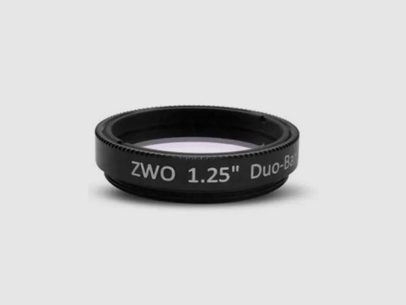 Filtre à double bande ZWO 1,25", image 2 sur 3