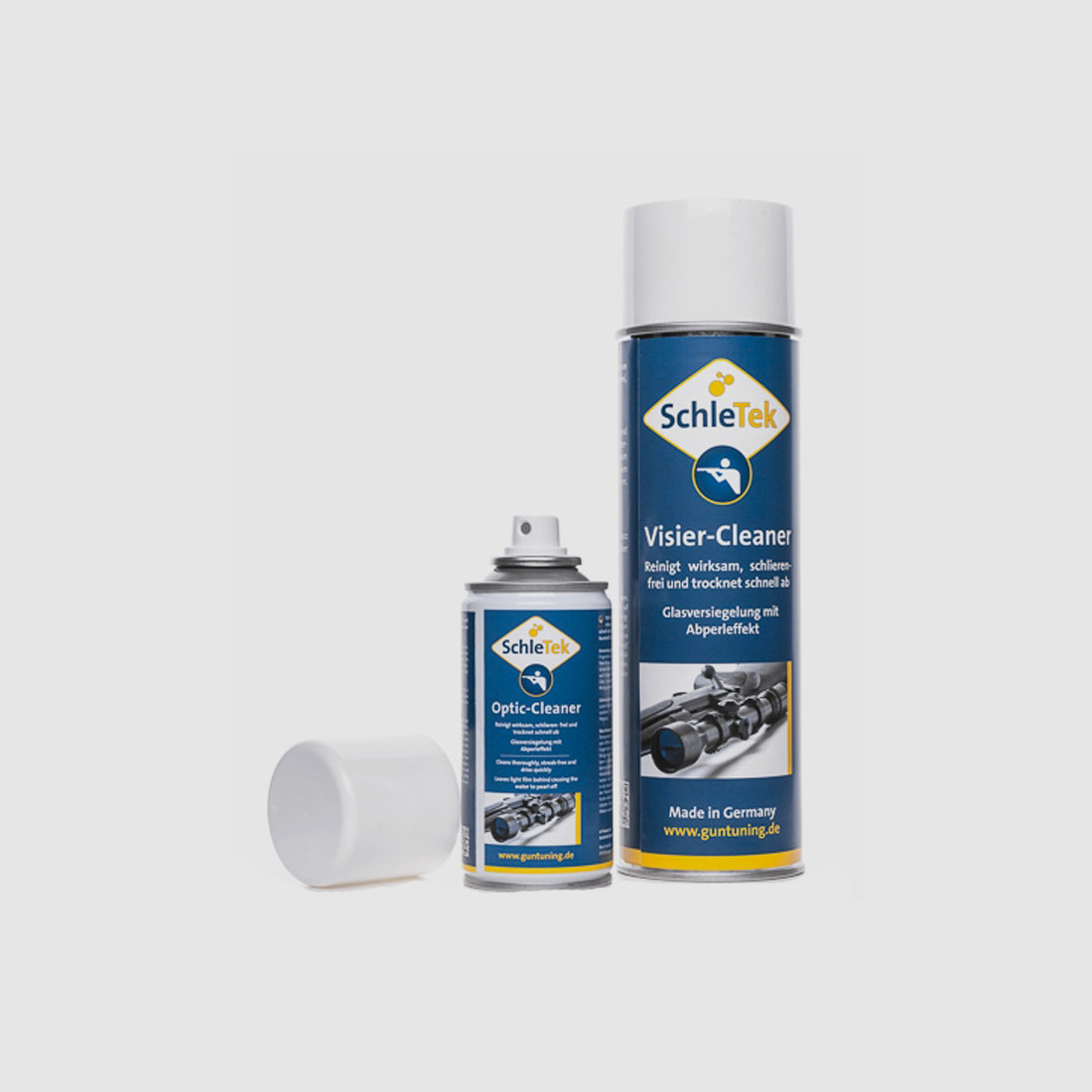 SchleTek Optik und Visier Cleaner mit Reinigungsschaum - 150 ml