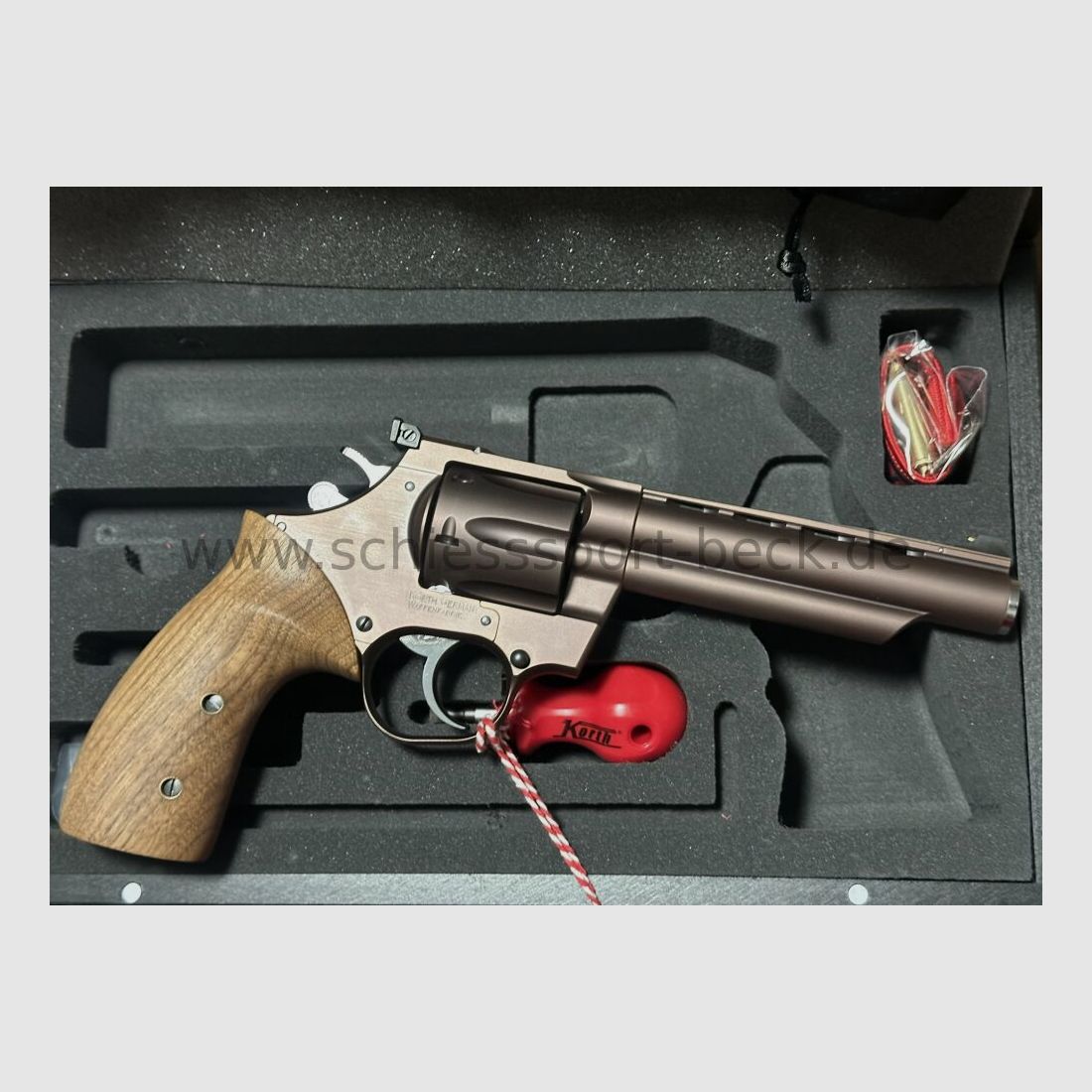 KORTH Combat Revolver NSC Heritage 5 ¼ Zoll Bronze .357 MAG