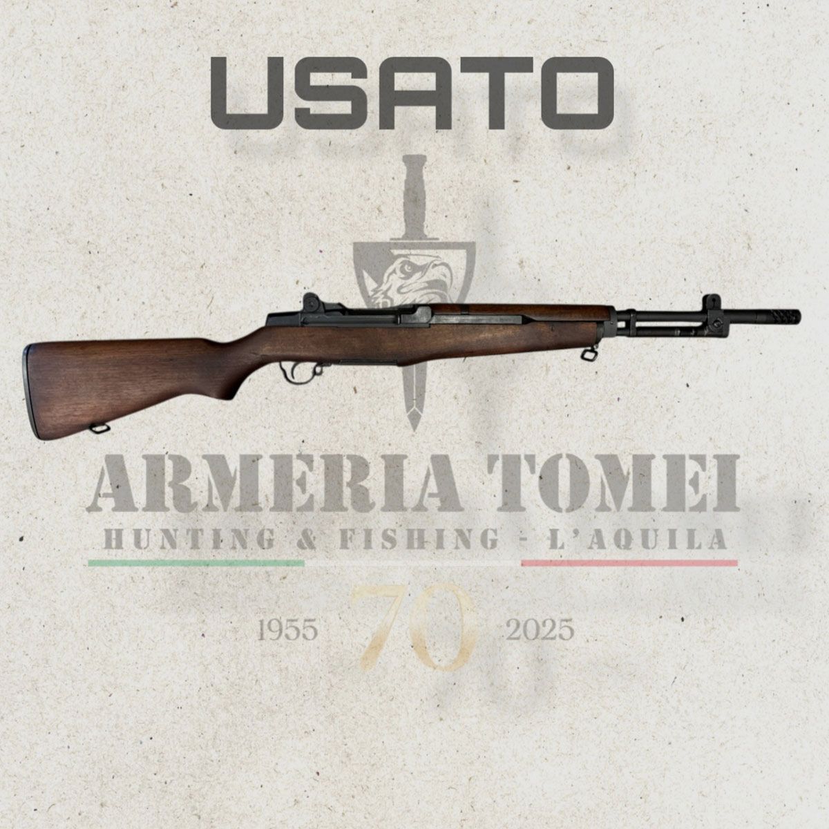 GEBRAUCHT – BÜCHSE – NEU JAGER SPRINGFIELD ARMORY GARAND SCOUT T1 Kal. 308 Win., Bild 1 von 5