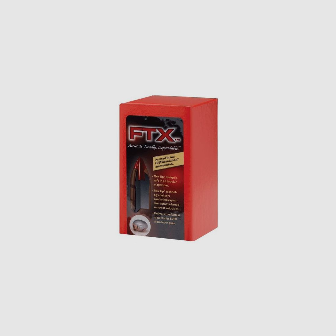 PUDEŁKO Z 100 POCISKAMI HORNADY 30 KAL .308 160 GRS FTX (308 MARLIN EXP)