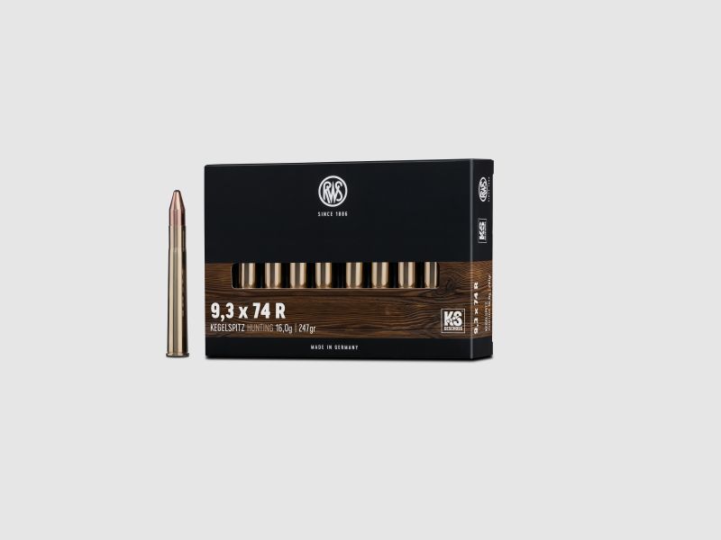 RWS 9,3X74 R KS 16,0g