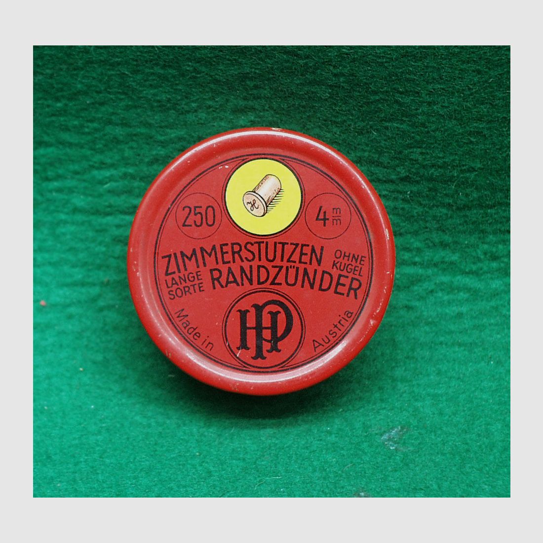 Hirtenberger 4mm Zimmerstuten a percussione laterale tipo lungo - senza proiettile