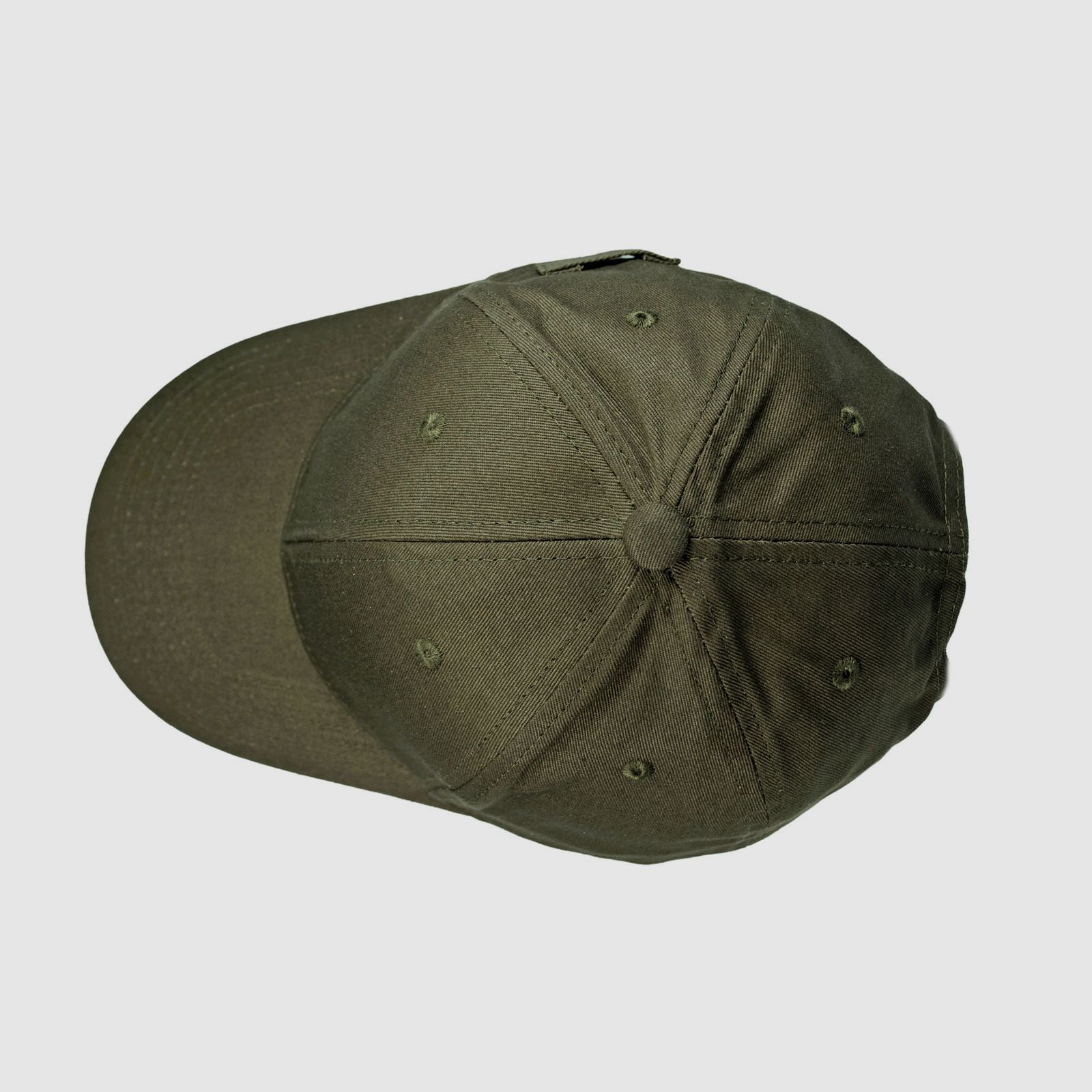 Basecap oliv mit Bruchlasche -
