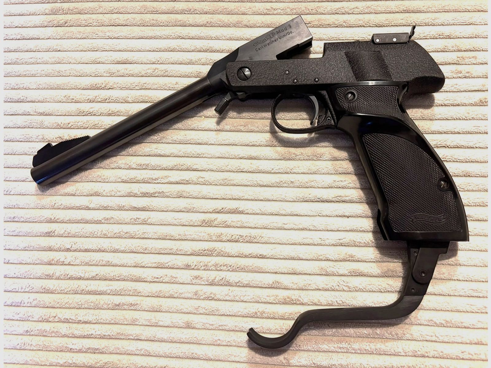 Walther LP3 aus 1983 nie geschossen !! Schaut aus wie aus dem Laden ECHTES Sammlerstück