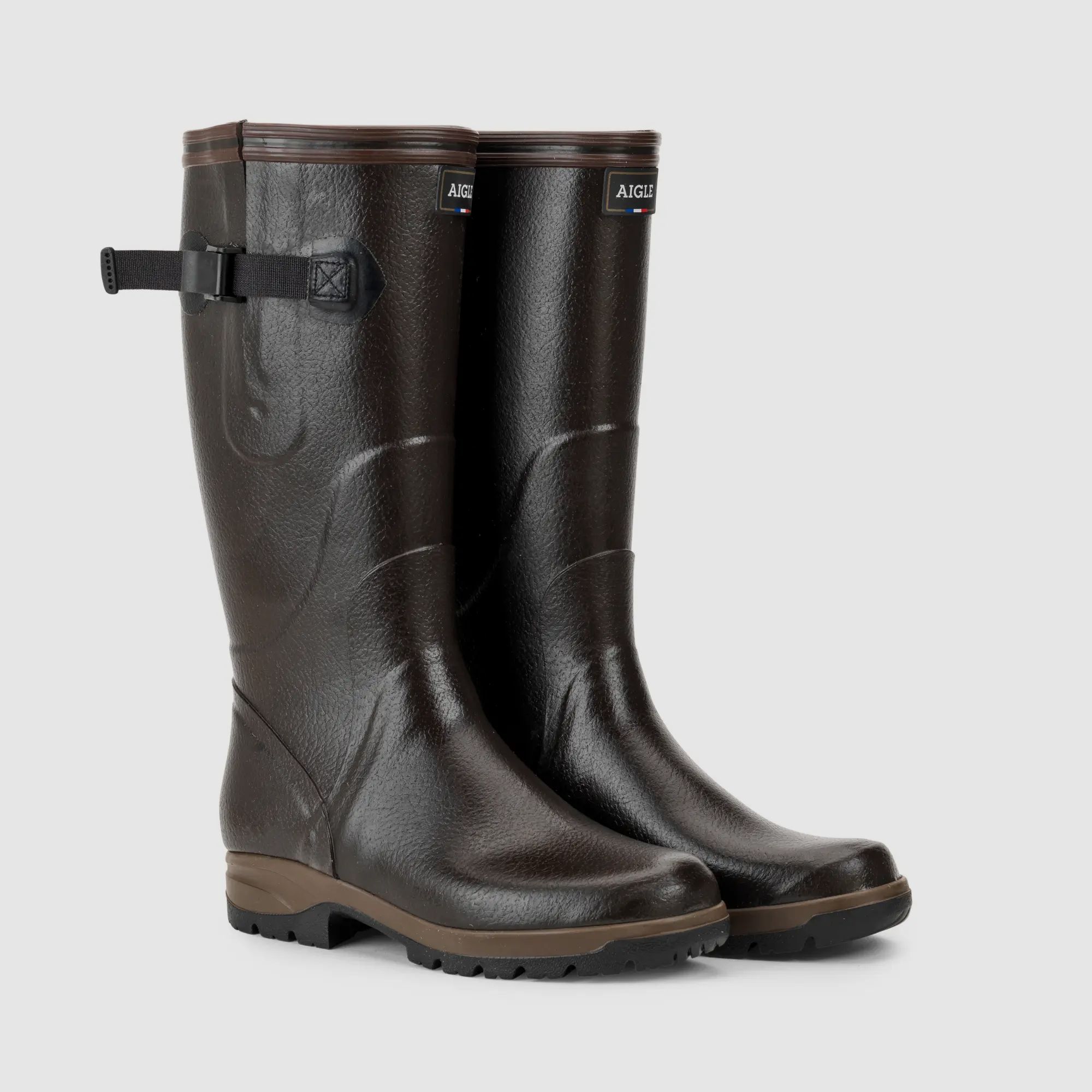 Aigle Rubber Boots Terra Pro Vario (Brown)