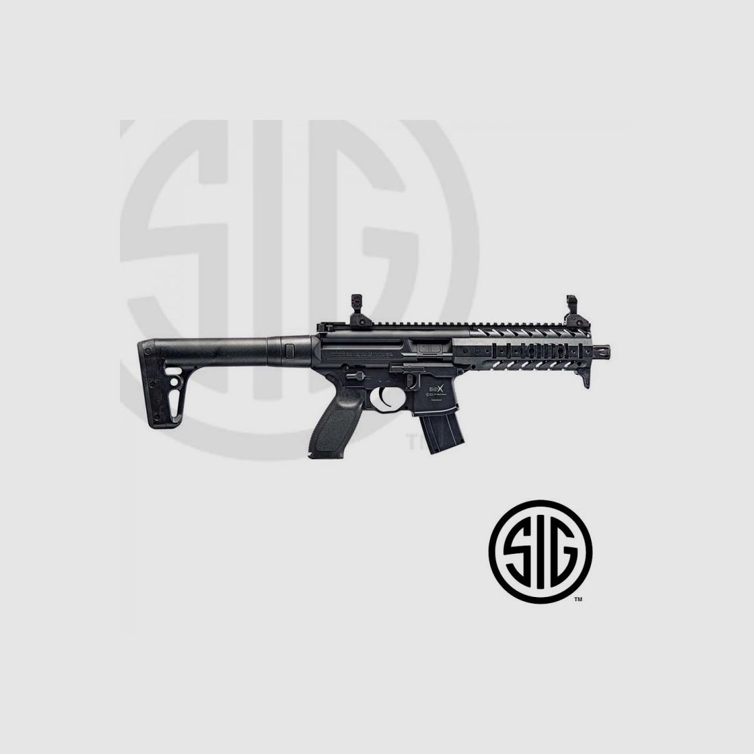 Sig Sauer MPX ASP Nero Co2 - 4,5 Pallini
