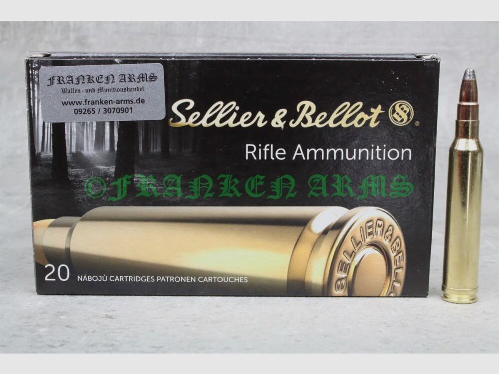 Sellier&Bellot .300 Win. Mag. SPCE 180gr. 11,7g 20 piezas precios por cantidad