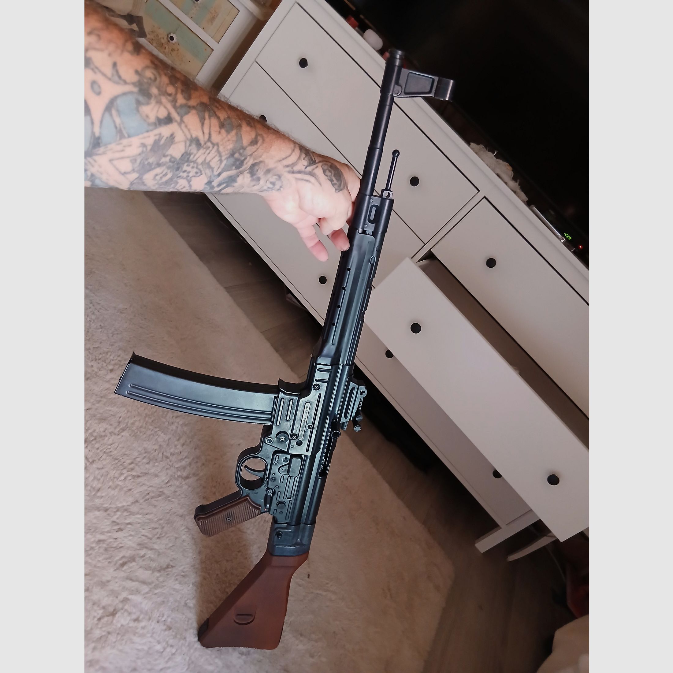 G.S.G Stg 44 sturmgewehr 9mm strzał ostrzegawczy
